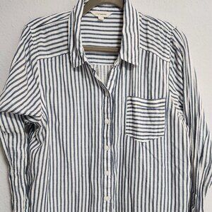 Lucky Brand Relaxed Montauk Cotton Shirt Large